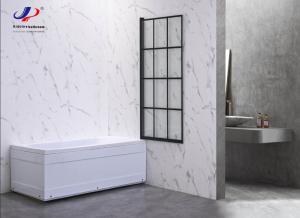 Quality Modern Black Aluminum Shower Enclosure With 5/6mm Tempered Glass-Durable &amp; Stylish wholesale