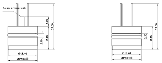OEM SS316L hydraulic pressure sensor