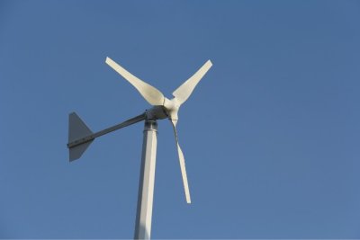 Off Grid Horizontal Wind Power System With Wind Solar Hybrid Controller