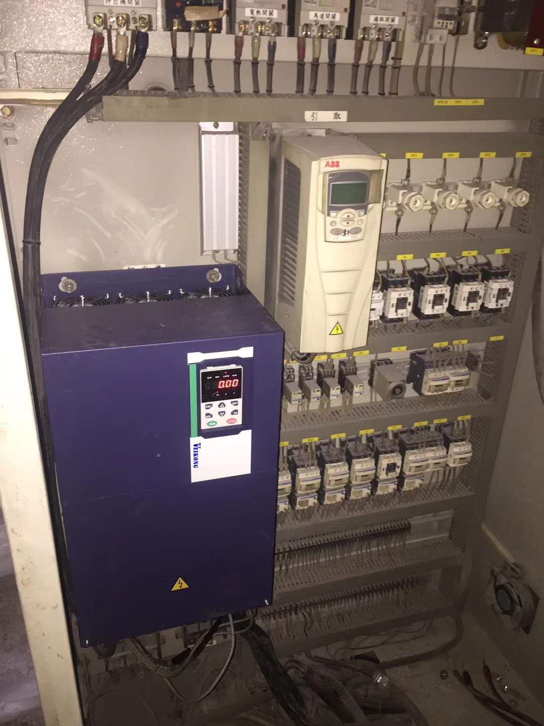 LCD Keyboard and Shuttle Keypad Optional 22KW 30KW 45KW 55KW VFD AC Drive For PMSM Motor