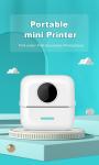 Thermal Sticker Pocket Small Inkless Printer 57X25 Paper
