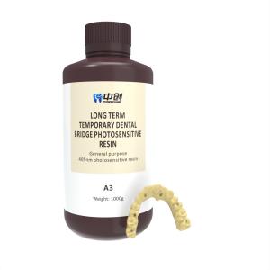Quality DLP Alike Temporary Crown Bridge Resin Precision Dental 3d Printing Resin wholesale