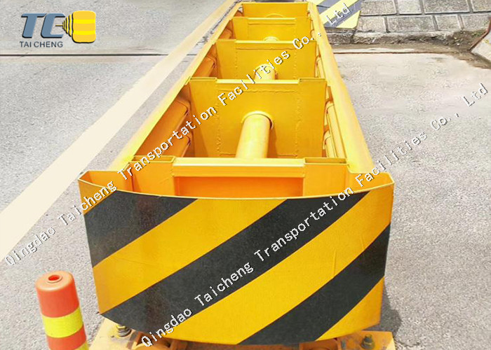 High-Performance Crash Cushion Attenuator for Traffic Management System