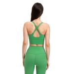 Yoga Buttery Soft Cross Back Push Up Energy RGS Bra Gym Fitness Set 230gsm