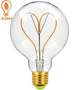 Quality G95 Globe LED Filament Bulb Edison Amber Light Bulbs 230V wholesale