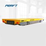 Yellow Color Electric 10t Industrial Transfer Cart Heavy Load Battery Powered