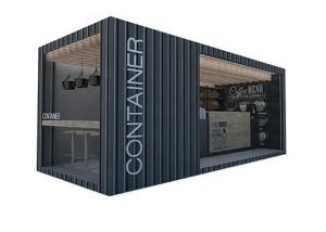 Quality Topshaw Free Design 20ft Shipping Container Prefab Coffee Bar Shop House wholesale