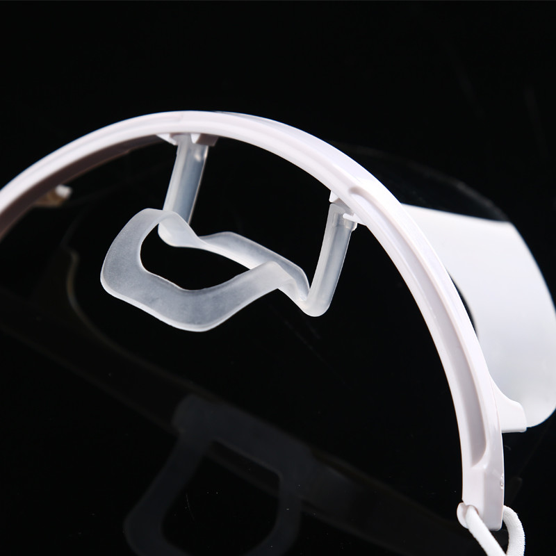 Reusable Sanitary Transparent Plastic Mouth Cover