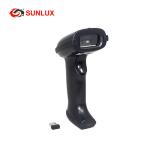 Supermarket White LED 20mm Wireless 2D Barcode Scanner