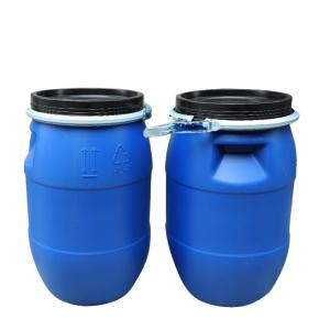 Quality Cylinder HDPE Plastic Container 30l 160l With Iron Hoop wholesale