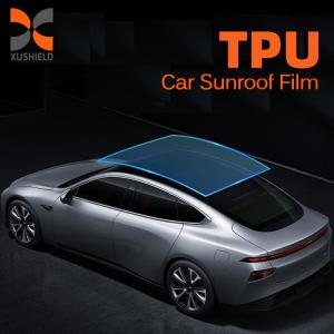 Quality 99% Heat Rejection UV Blocking Light Blue Car Sunroof Window Film TPU Panoramic Skylight Protection Film wholesale
