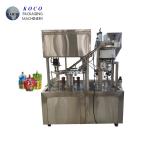 Semi Automatic Liquid Filling Machine Pneumatic 380V 304 Stainless Steel