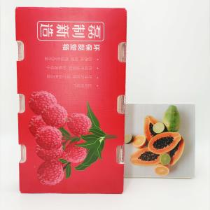 Quality ODM Corrugated Plastic Packaging Boxes Fruit Subscription 2mm wholesale