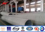 Galvanized Electric Power Transmission Steel Pole/Steel Tubular Pole Alloy 32m