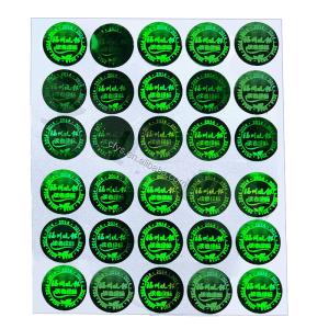 Quality Anti Counterfeit Adhesive Sticker Label Anti Radar For Product Labeling And Protection wholesale