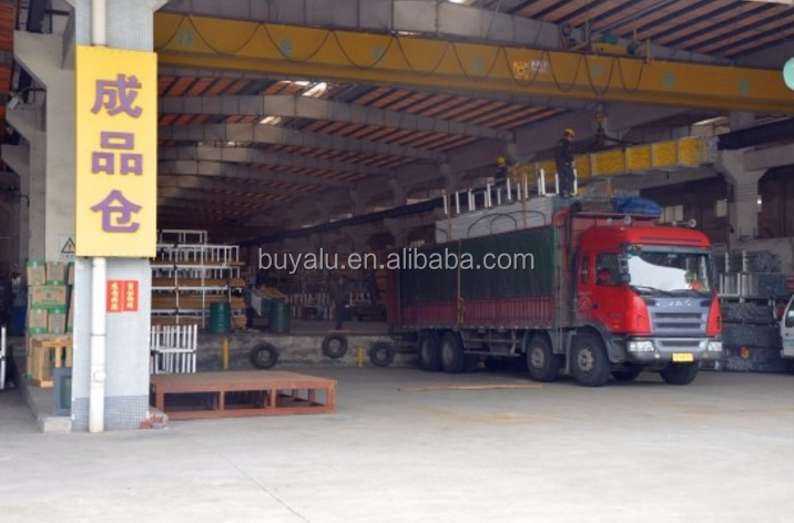 Multipurpose Aluminum Step Ladder Anodized Surface Industrial Aluminum Ladder