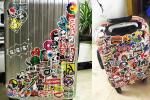 Classic Fashion Style Graffiti Cool Stickers Non Toxic For Moto Car / Suitcase