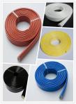 Fire Resistant Fiberglass Sleeving Anti Corrosive Chemicals Coated With Silicone
