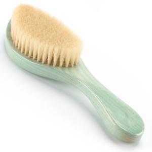 Quality Customization Logo Curved 360 Wave Comb Boars Hair Beard Brush Lightweight wholesale