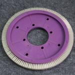 Stenter Machine Parts Tuyang Finishing Machine Spares Brush Wheel Purple Plastic