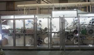 Quality 55 Tons Siemens System 0.8Mpa Sanitary Napkin Machine wholesale