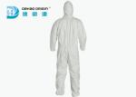 Elastic Wrist Ankle Large Full Body Disposable Coveralls