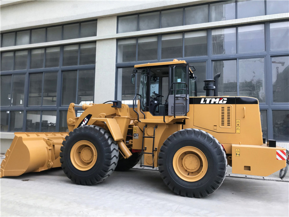 LTMG optional engine beilian tranmission 5 Ton Wheel Loader Front End Loader With AC And Joystick
