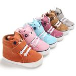 New designed Cotton fabric Cute Cartoon 0-2 years prewalker shoes baby