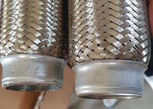 Quality Auto Engine Stainless Steel Exhaust Parts 51 X 150mm Flexible Exhaust Pipe wholesale