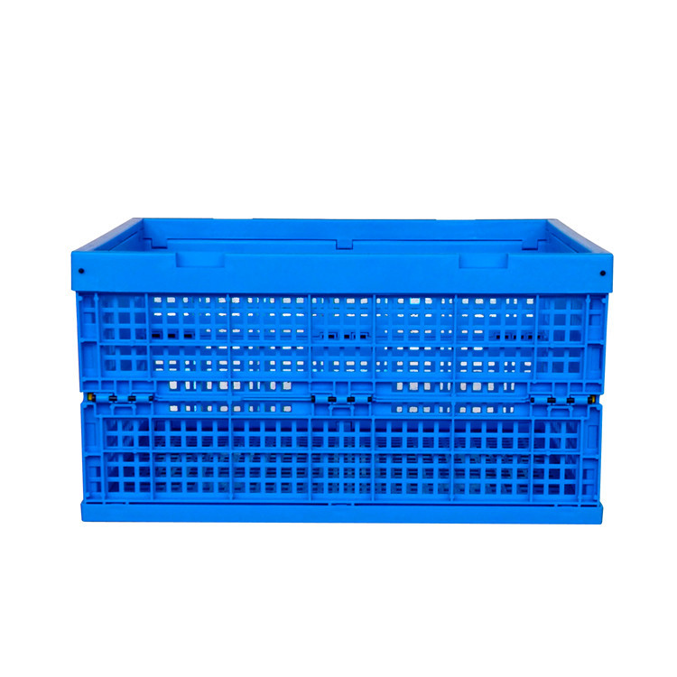 Mesh Collapsible Plastic Crates For Fruits And Vegetables Storage