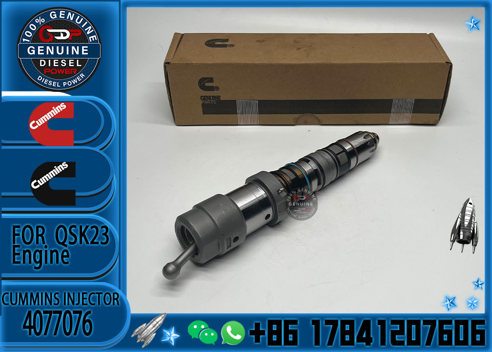QSK23 QSK60 Diesel Engine Common Rail Fuel Injector 4902827 4062090 4077076 for cummins
