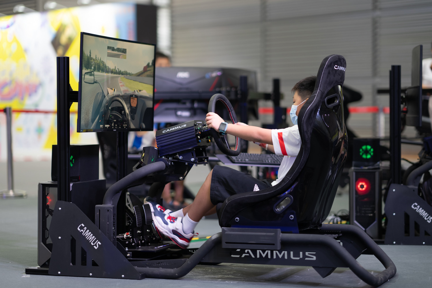CE FCC Certified 15Nm Direct Drive PC Racing Simulator