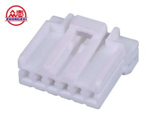 Quality White Color Female Automotive Wire Connectors 6 Pins TS16949 Certification wholesale
