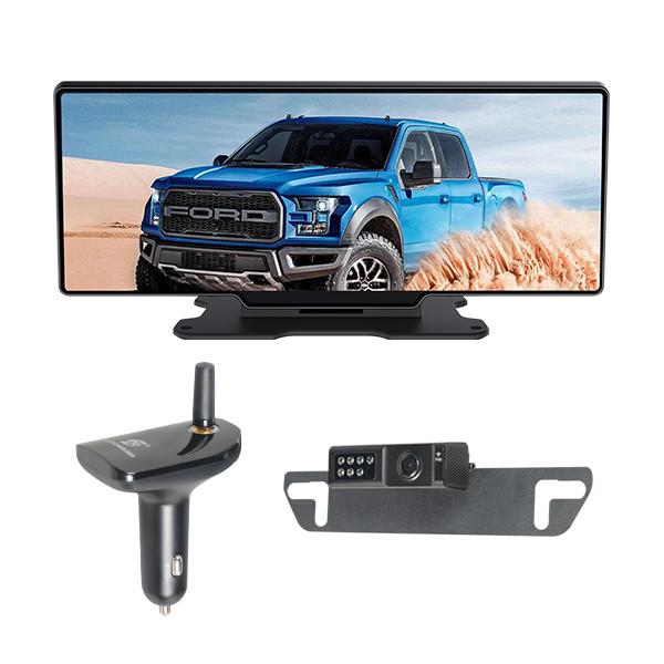 1080P Digital Wireless Vehicle Rear View Camera 12 Inch Screen 160 Degree
