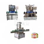 3000BPH Carbonated Beverage Filling Machine / Soft Drink Glass Bottle Pulling