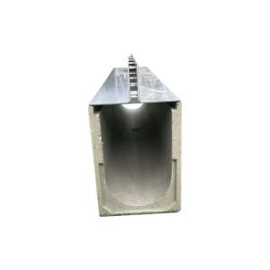 Quality B125 / C250 Polymer Concrete Channel With Stainless Steel Slot Grating wholesale
