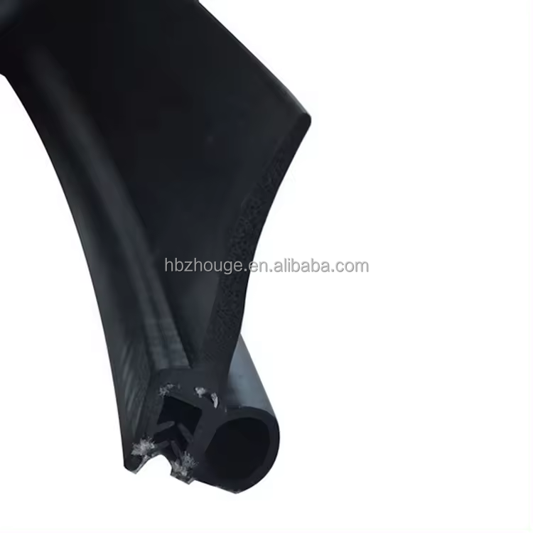 Customized Auto Rubber Trim Seal EPDM Rubber Weatherstrip with 60 Shore A Hardness