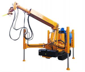 Quality Electric Robotic Mining Equipment / Concrete Spraying Machine With Shotcrete Arm wholesale