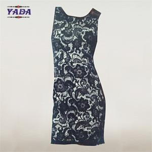 Quality Elegant lace fabric latest pattern 2018 fashion clothing women fashionable ladies western sexy night dress made in China wholesale