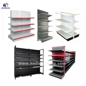 China Double Sided Supermarket Racks Office Heavy Duty Garage Wall Shelving Mobile on sale