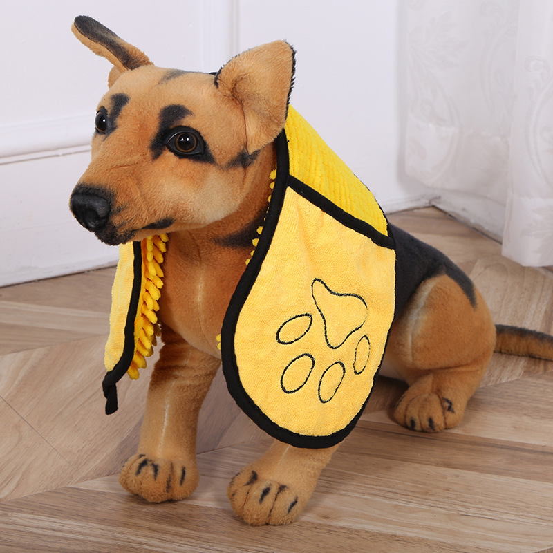 Supper Absorbent Polyester Dog Microfibre Drying Towel 80x23cm