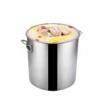 304 Stainless Steel Kitchen Soup Pots Large Capacity Heavy Duty