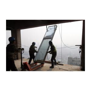 Quality modern construction aluminum perforated facade panel glass curtain wall cladding system price wholesale