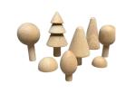 Eco-friendly Wooden 3D Building Blocks Creative Art Gift Home Ornament
