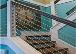 Construction Material Rod Balustrade Stainless Steel Wire Rope Balustrade