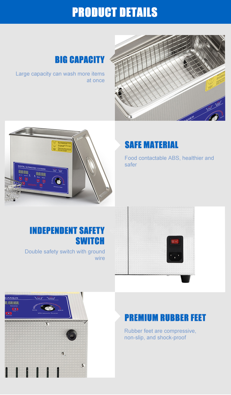 OEM Industrial Sonic Cleaner Auto Metal Ultrasonic Cleaner Washing Machine
