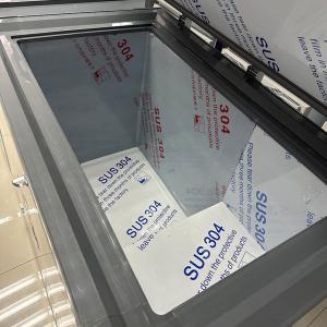Quality 55c Ultra Low Temperature Single Door Stainless Steel Inner 90mm Super Thick Chest Energy Saving Freezer Dw-55W568 wholesale