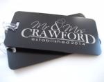 Luggage Plastic PVC Card Hang Bag Tag ODM For Travel Baggage