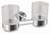 52968 soap holder bathroom accessory zinc chrome finish tumbler holder towel bar paper holder soap dish