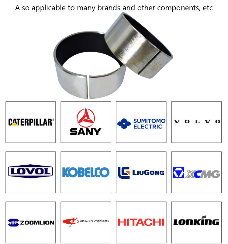 Sliding PTFE Oilless Bushing Du 20-20 Customizing Size Oilless Bronze Bushing